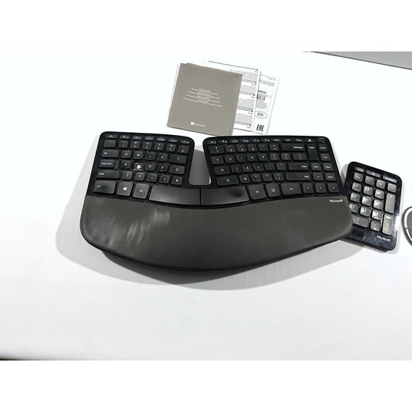 Microsoft Computers, Laptops & Parts Microsoft Sculpt Ergonomic L5v000 Wireless Keyboard